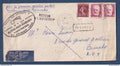 France - lettre pour Bamako via premier Premier service aérien Gao Bamako - 1938