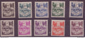 Guadeloupe - Taxe - YT n° 41 à 50 ** - Neuf sans charnière - 1947