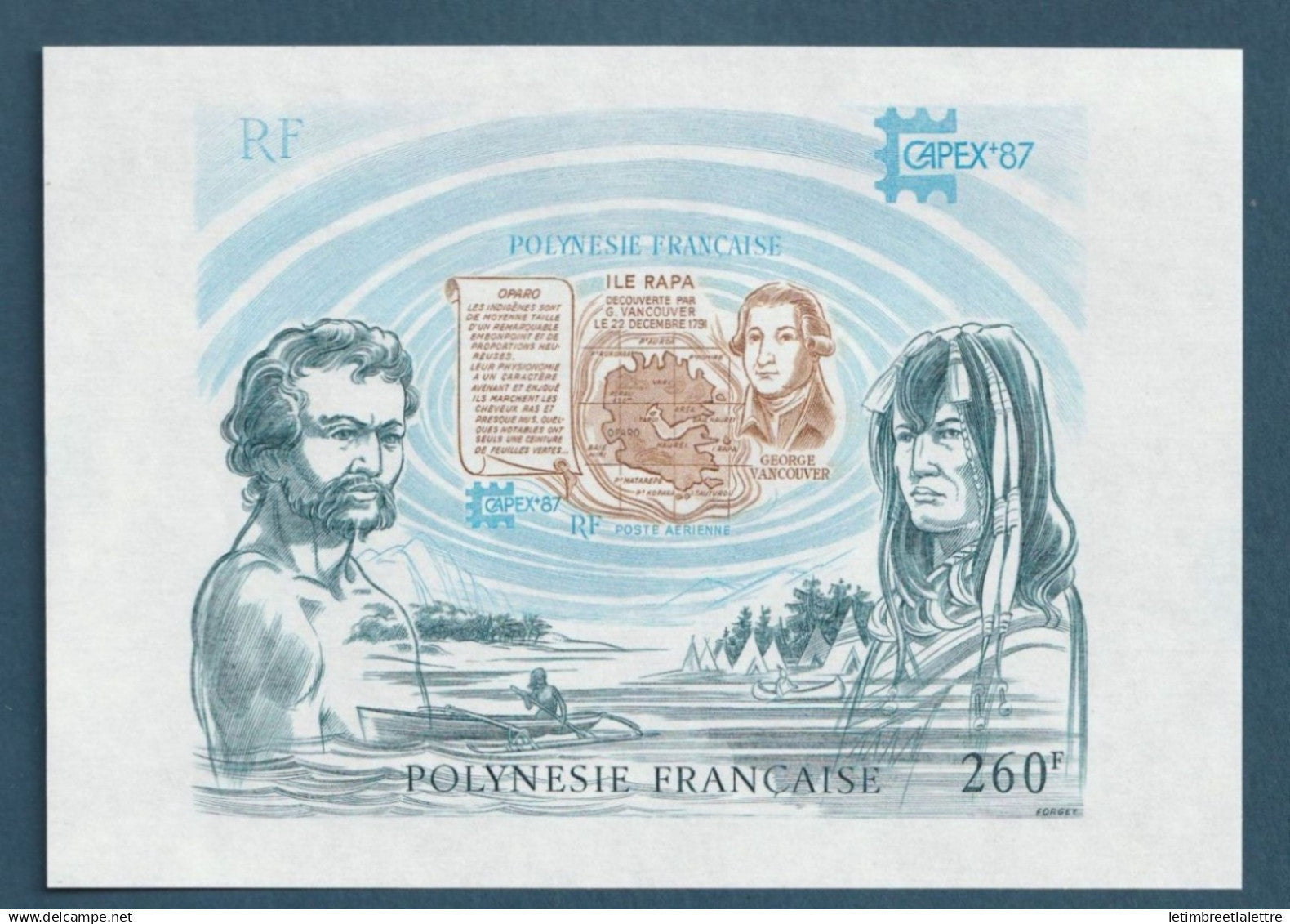 Polynésie Française - YT Bloc n° 13 ** - Neuf sans charnière - 1987