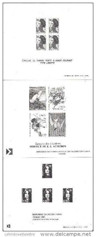 Lot épreuves de luxes TB