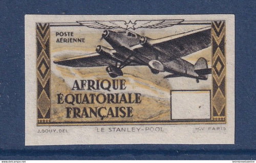 AEF - Poste aérienne - Essai de couleur ** - neuf sans charnière - non dentelé et sans valeur - 1943