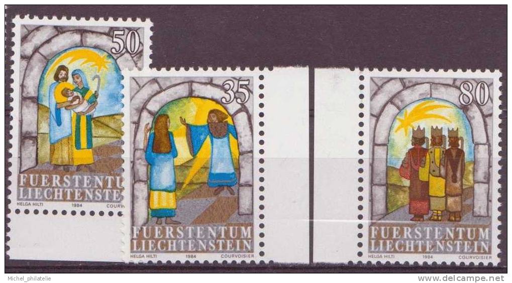 ⭐ Liechtenstein - YT n° 804 à 806 ** - Neuf sans charnière - 1984 ⭐