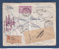 France - YT n° 240 ( merson ) sur recommandé Saint Foy l'Argentiere pour l'Italie et réexpédié - 1930