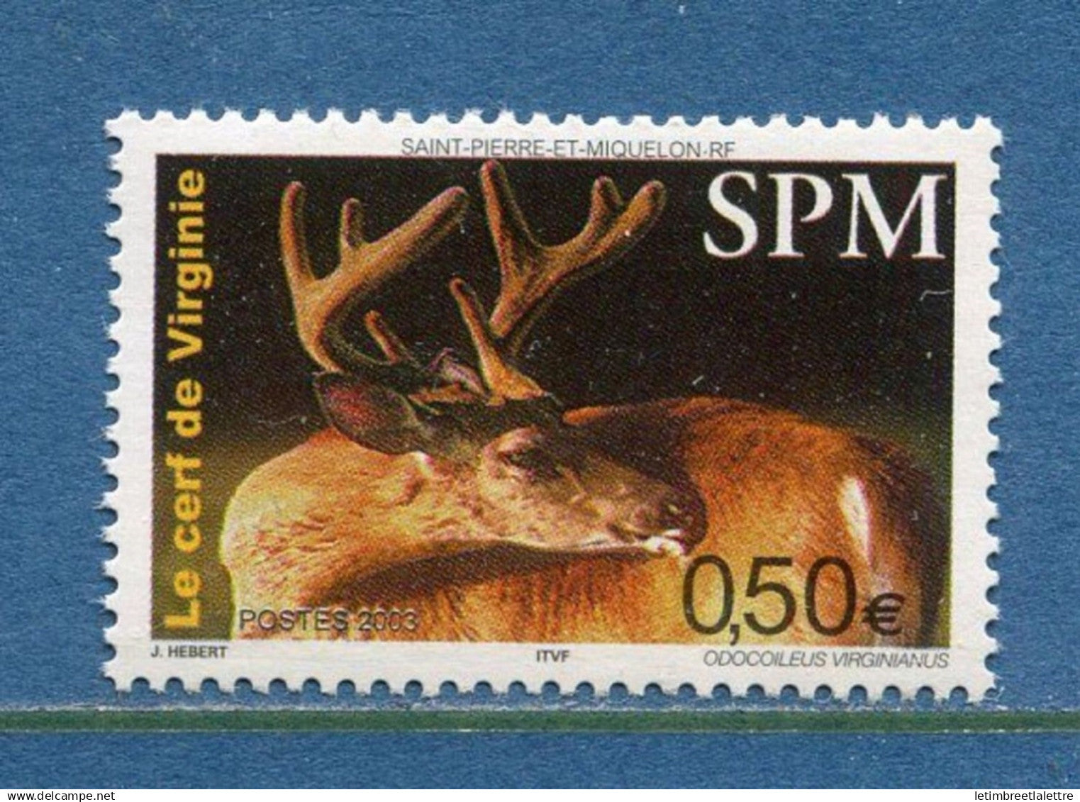 Saint Pierre et Miquelon - YT n° 799 ** - Neuf sans charnière - 2003