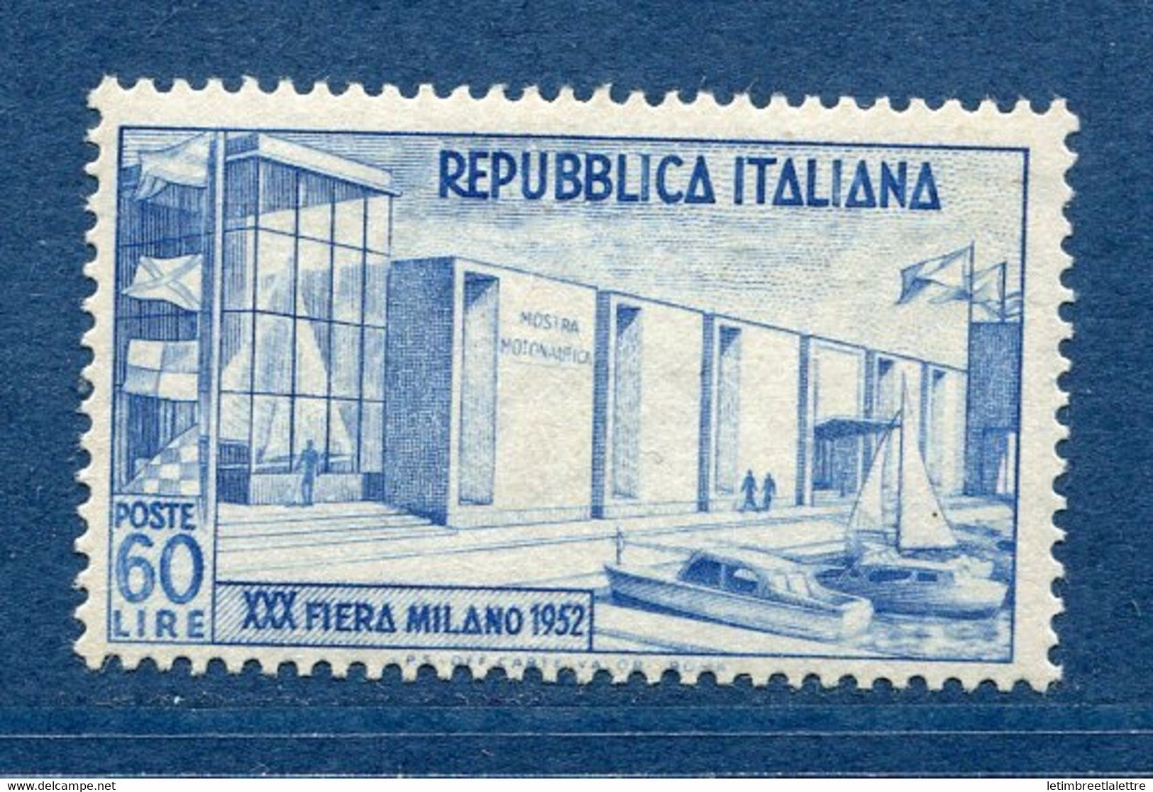 ⭐ Italie  - YT n° 623 ** - Neuf sans charnière - 1952 ⭐