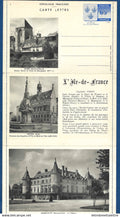 France - Carte lettre - entier postal - Armoiries de l'Isle de France - 1938