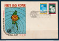 Myanmar - Birmanie -  Burma - YT n° 186 et 187 - FDC premier jour - WMD world meteorological day  - ONU - 1980