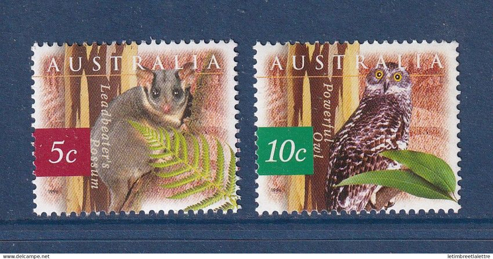 Australie - YT n° 1530 et 1531 ** - neuf sans charnière - 1996