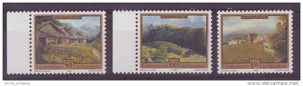⭐ Liechtenstein - YT n° 997 à 999 ** - Neuf sans charnière - 1993 ⭐