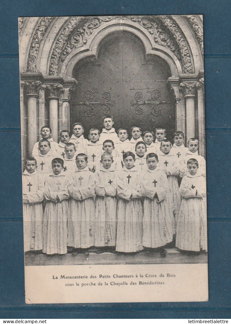 France - Carte Postale - CPA - Paris - Manécanterie des petits chanteur de la croix de Bois - Chapelle des Bénédictines