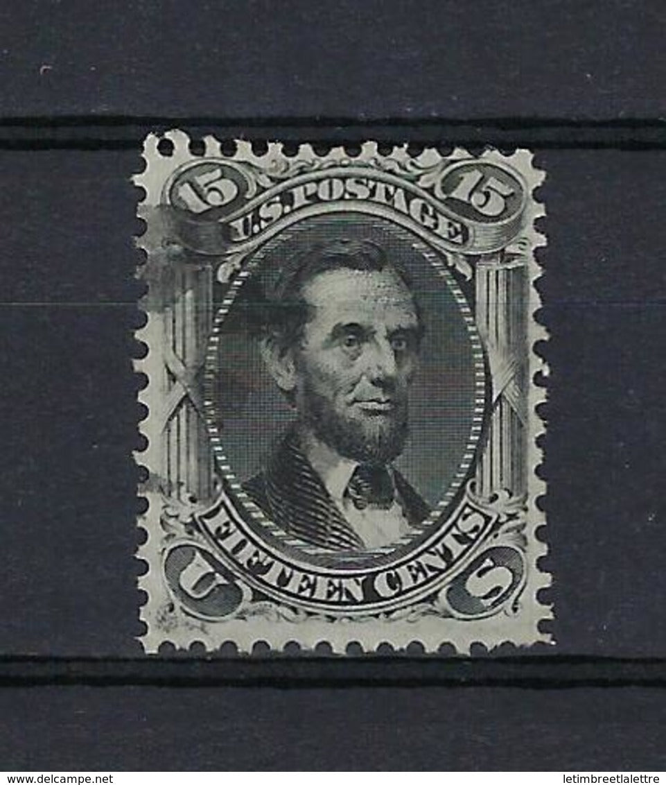 USA, Etats Unis, N° 28 Oblitéré ( Lincoln )
