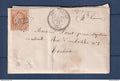 Tarn et Garonne - Sept Fonds superbe gros chiffre GC 4622 + cachet perlé  T 24 - Superbe et rare Double port 1872