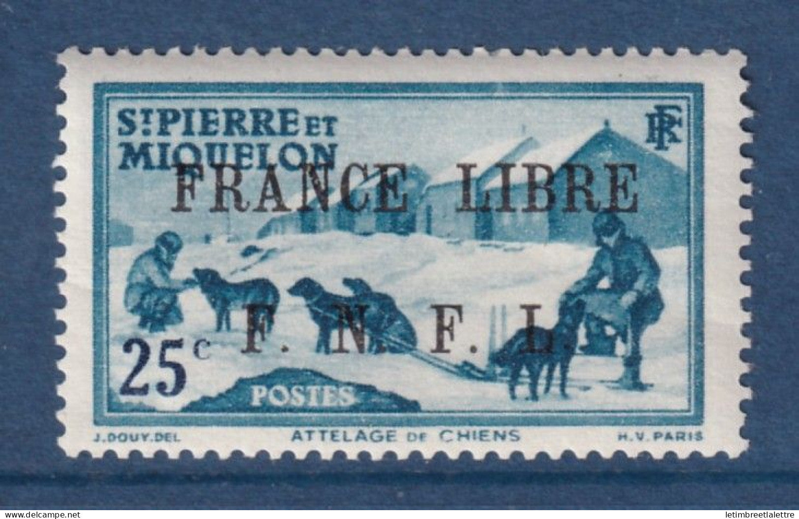 Saint Pierre et Miquelon - YT n° 253 ** - Neuf sans charnière - 1941