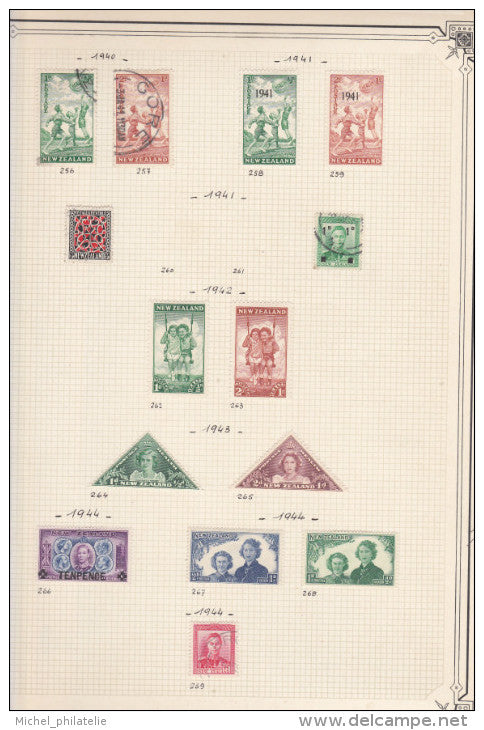 colonie anglaise Nelle ZELANDE