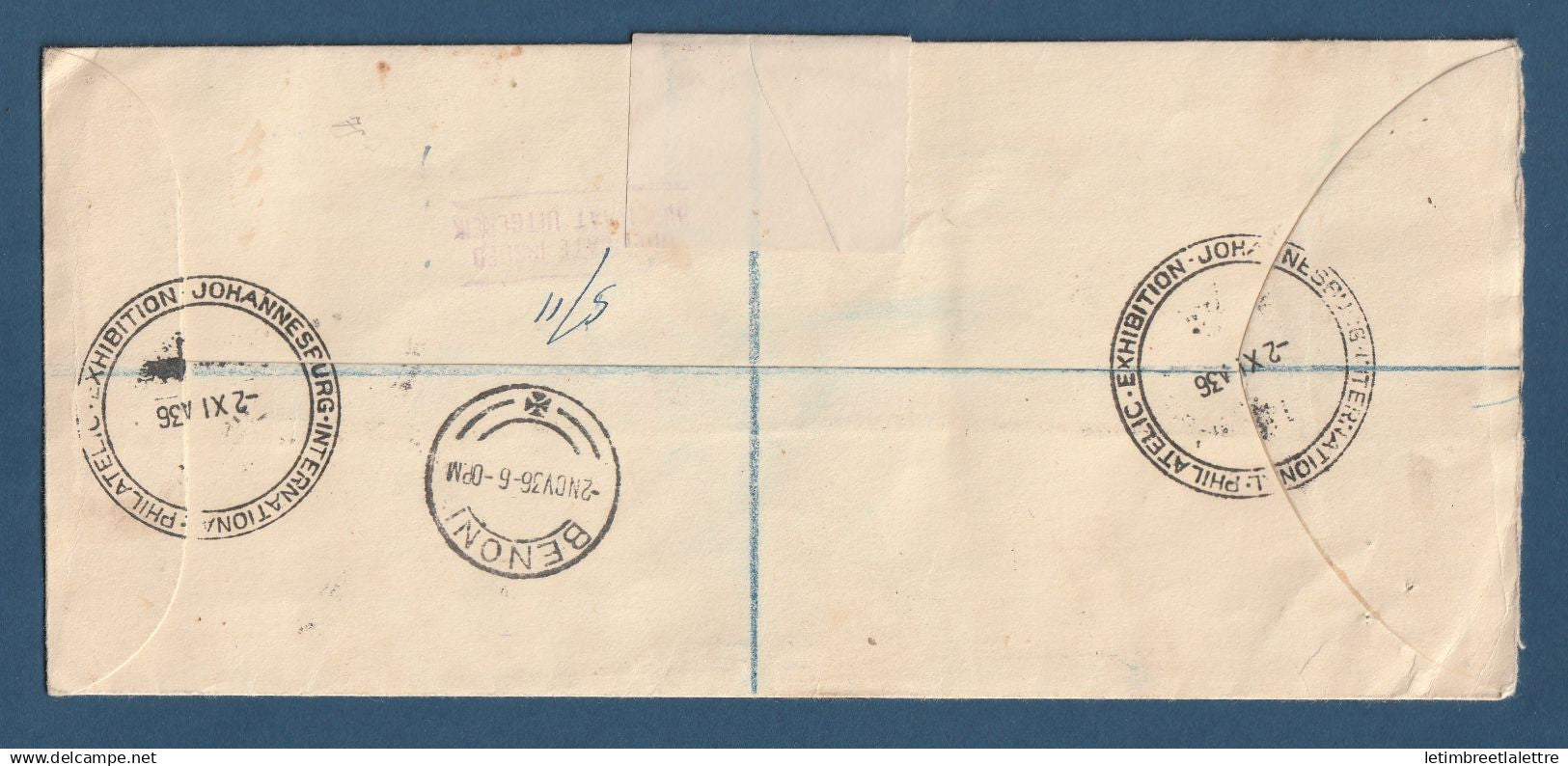 Afrique du Sud - Johannesburg - FDC - Salon international philatélique Jipex - 1936