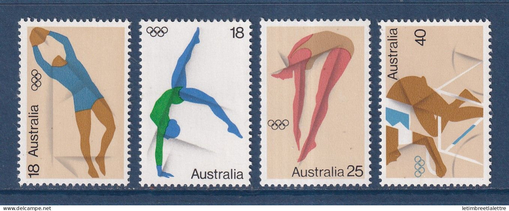 Australie - YT n° 591 à 594 ** - Neuf sans charnière - 1976