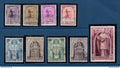 Belgique - YT n° 374 A à 374 K * - Neuf avec charnière - 1933