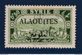 Alaouites - variété - YT n° 24 e ** double surcharge - Neuf avec charnière - 1925 1930
