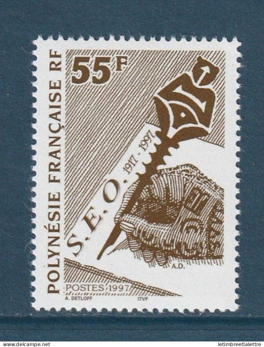 Polynésie Française - YT n° 524 ** - Neuf sans charnière - 1997