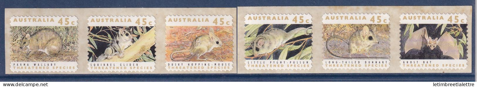 Australie - YT n° 1236 à 1241 ** - neuf sans charnière - 1992