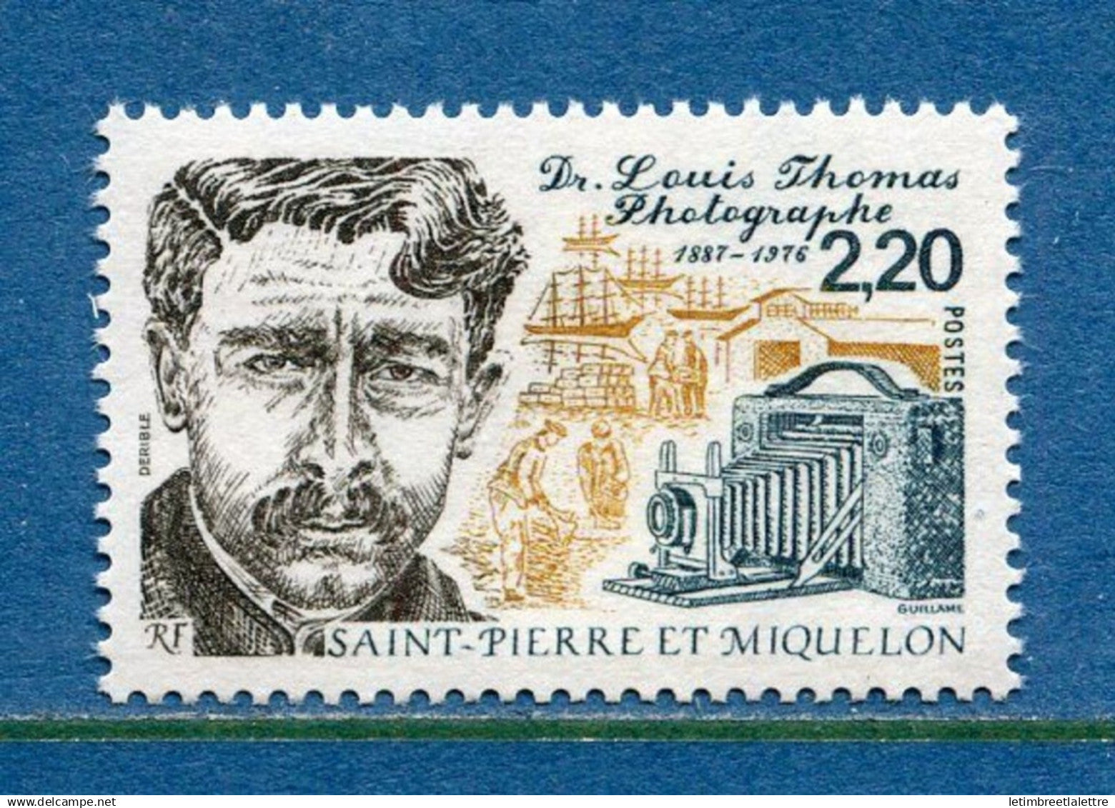 Saint Pierre et Miquelon - YT n° 488 ** - Neuf sans charnière - 1988