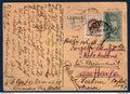 Hongrie - Entier postal - Pour Haïfa ( Israël ) censuré en Palestine