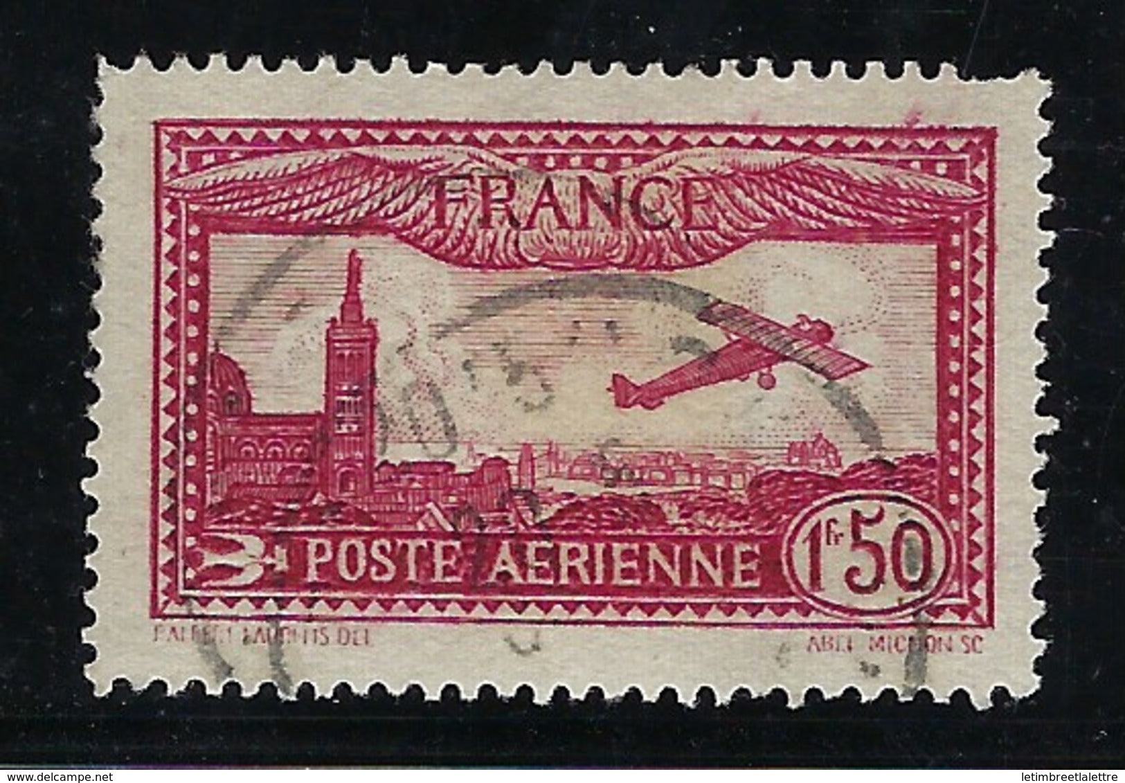France, Poste Aérienne, N° 5 Oblitéré