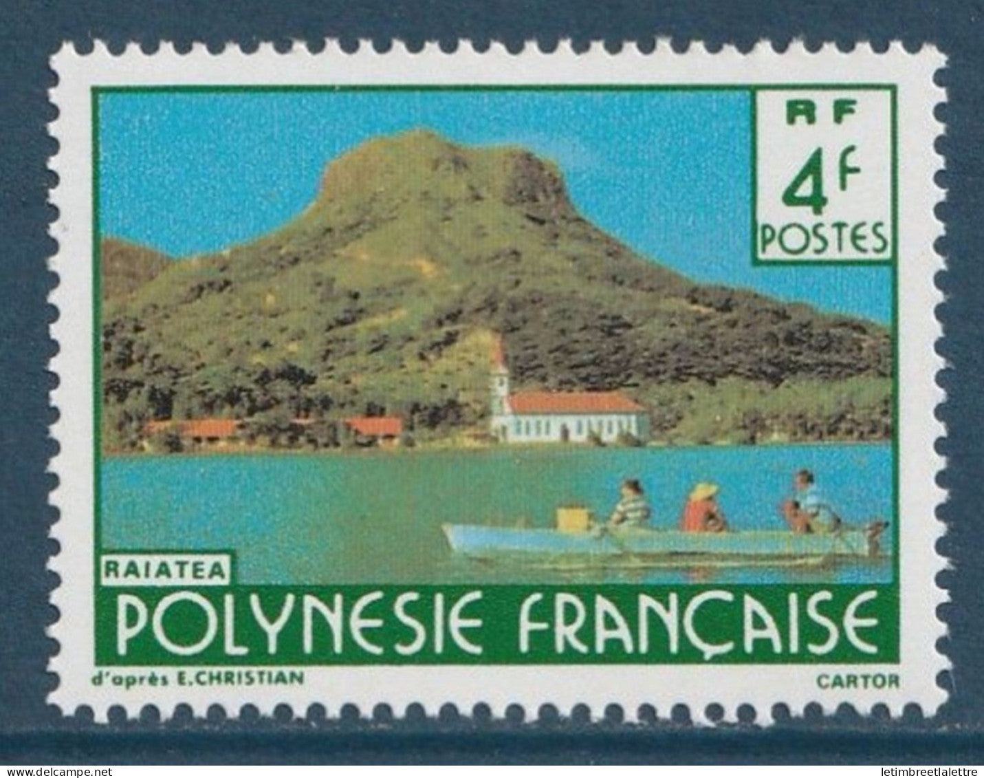Polynésie - YT n° 291 ** - Neuf sans charnière - 1987