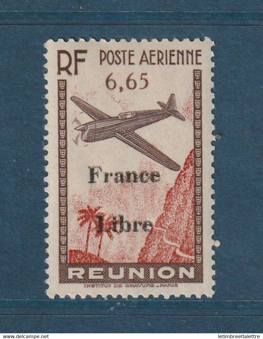 Réunion - Poste Aérienne - YT n° 25 ** - neuf sans charnière - 1943