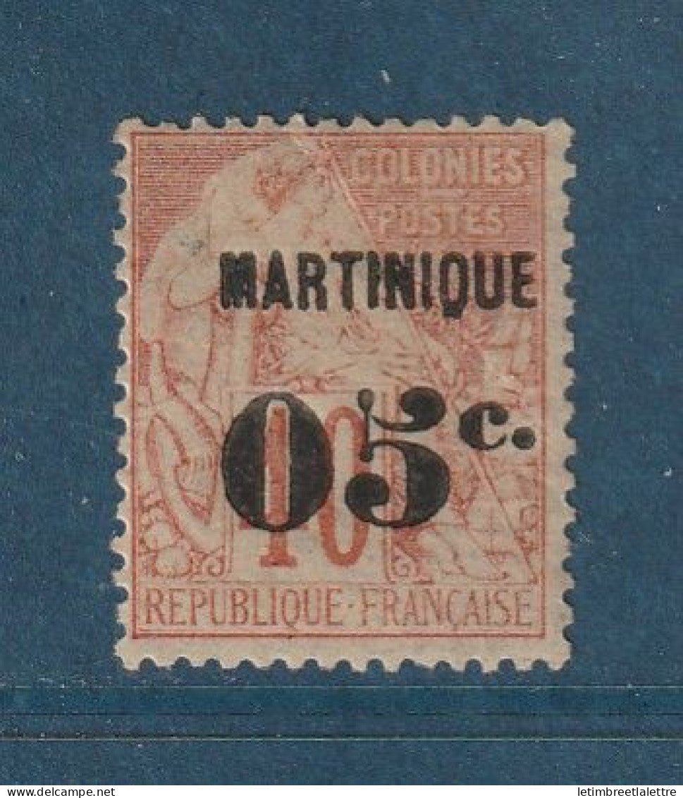 Martinique - YT n° 14 * - Neuf avec charnière - 1888 / 1891