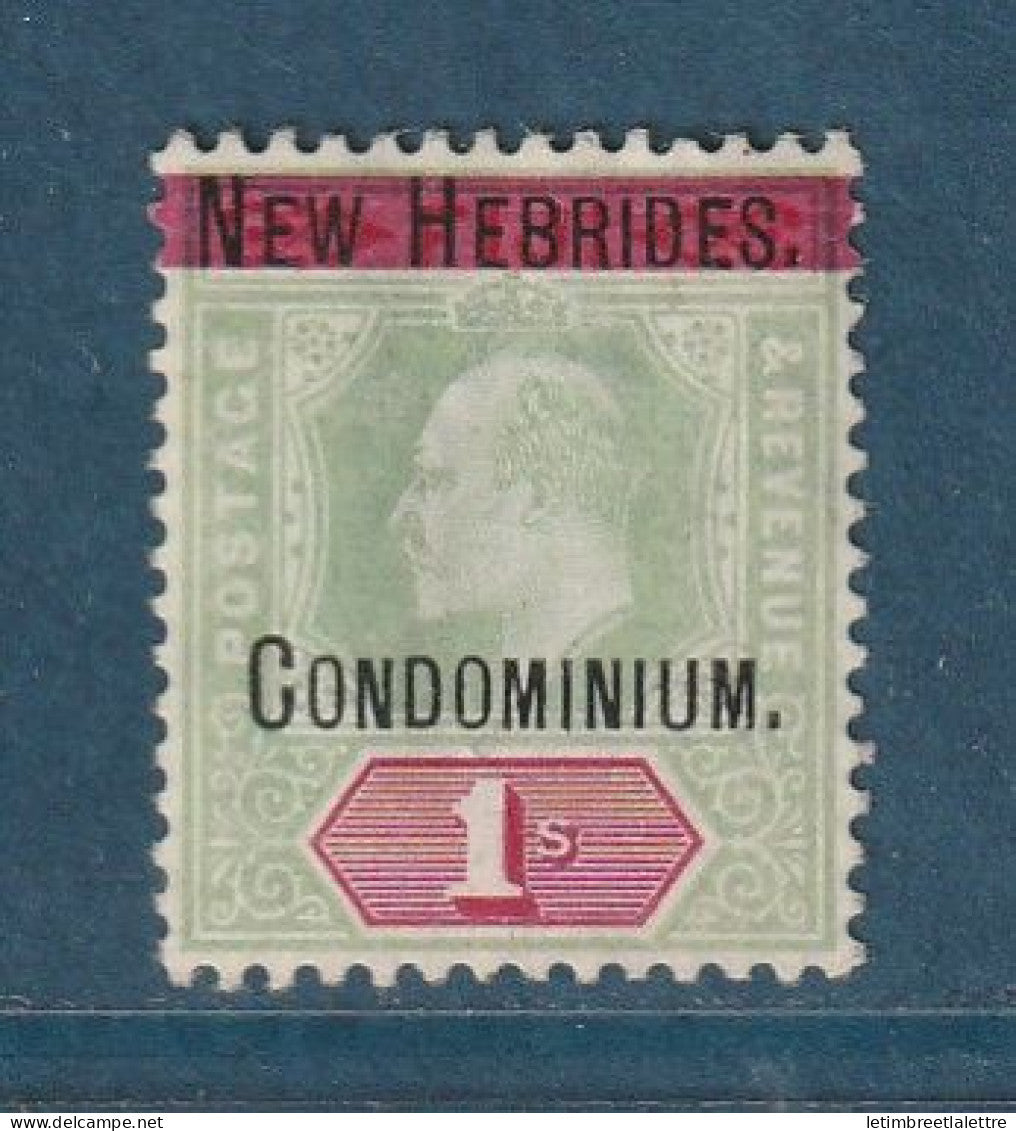 Nouvelles Hébrides - YT n° 11 ** - Neuf sans charnière - 1908 1909
