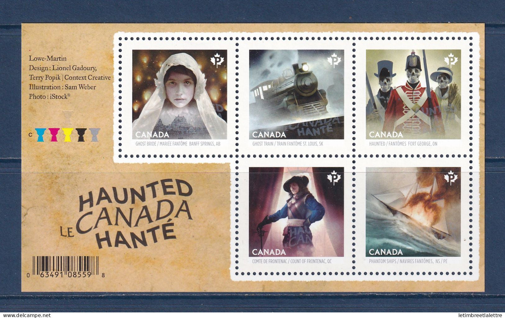 Canada - YT n° F 3002 ** - Neuf sans charnière - Canada hanté - 2014