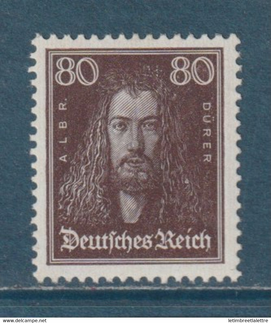 ⭐ Allemagne - YT n° 389 ** - Neuf sans charnière - TB - 1926 / 1927 ⭐