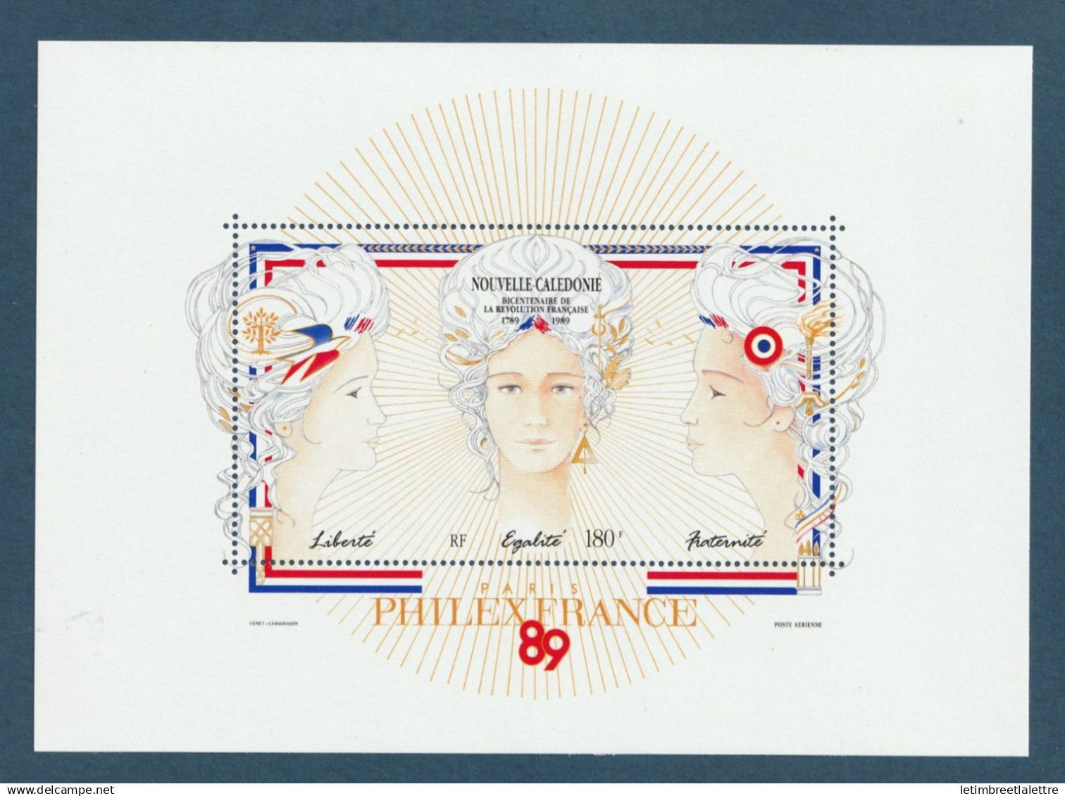 Nouvelle Calédonie - YT Bloc n° 9 ** - Neuf sans charnière - 1989