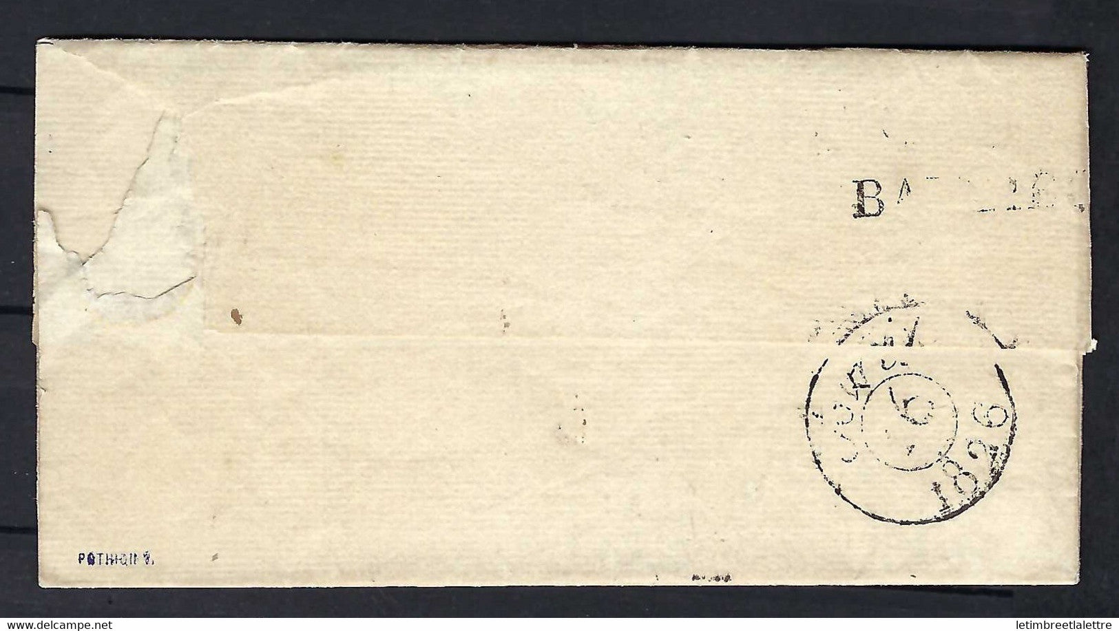 France - Belle Double Cursive - Sceaux / Bourg la Reine en 1826 - très belle frappe - 1826