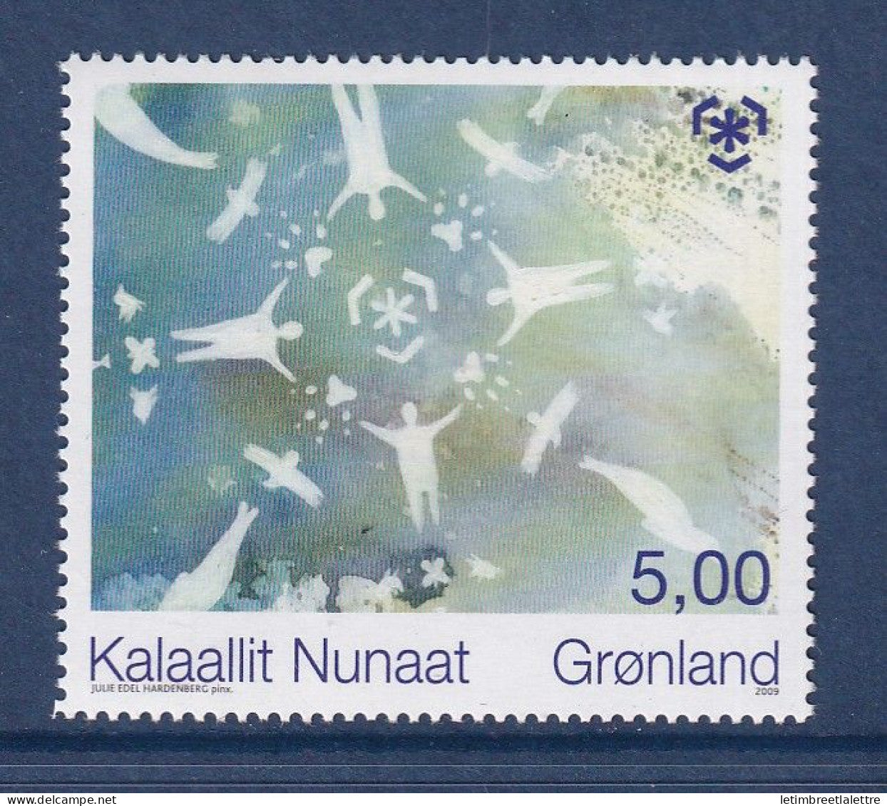 Groenland - YT n° 504 ** - neuf sans charnière - protection des zones polaires et des glaciers - 2009