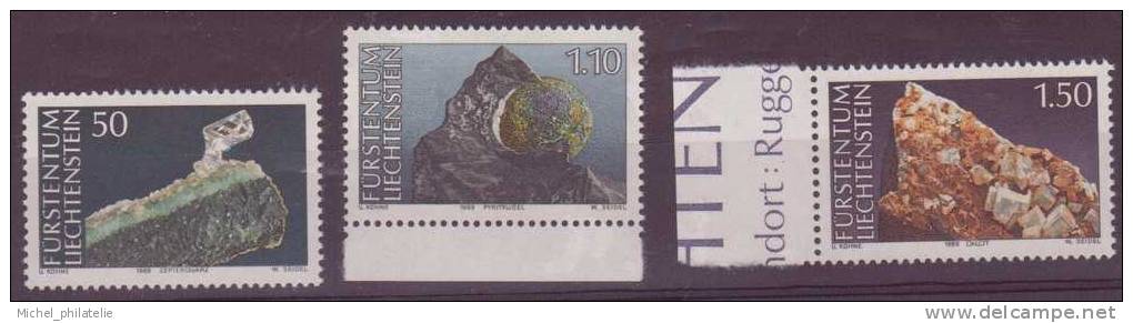 ⭐ Liechtenstein - YT n° 922 à 924 ** - Neuf sans charnière - 1989 ⭐