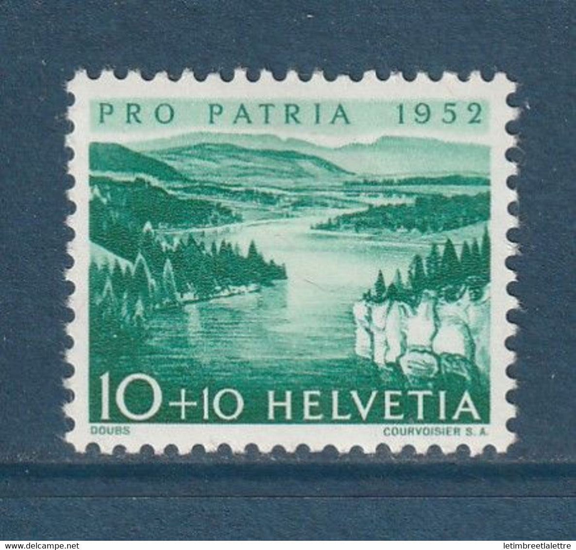 Suisse - YT n° 522 ** - Neuf sans charnière - 1952