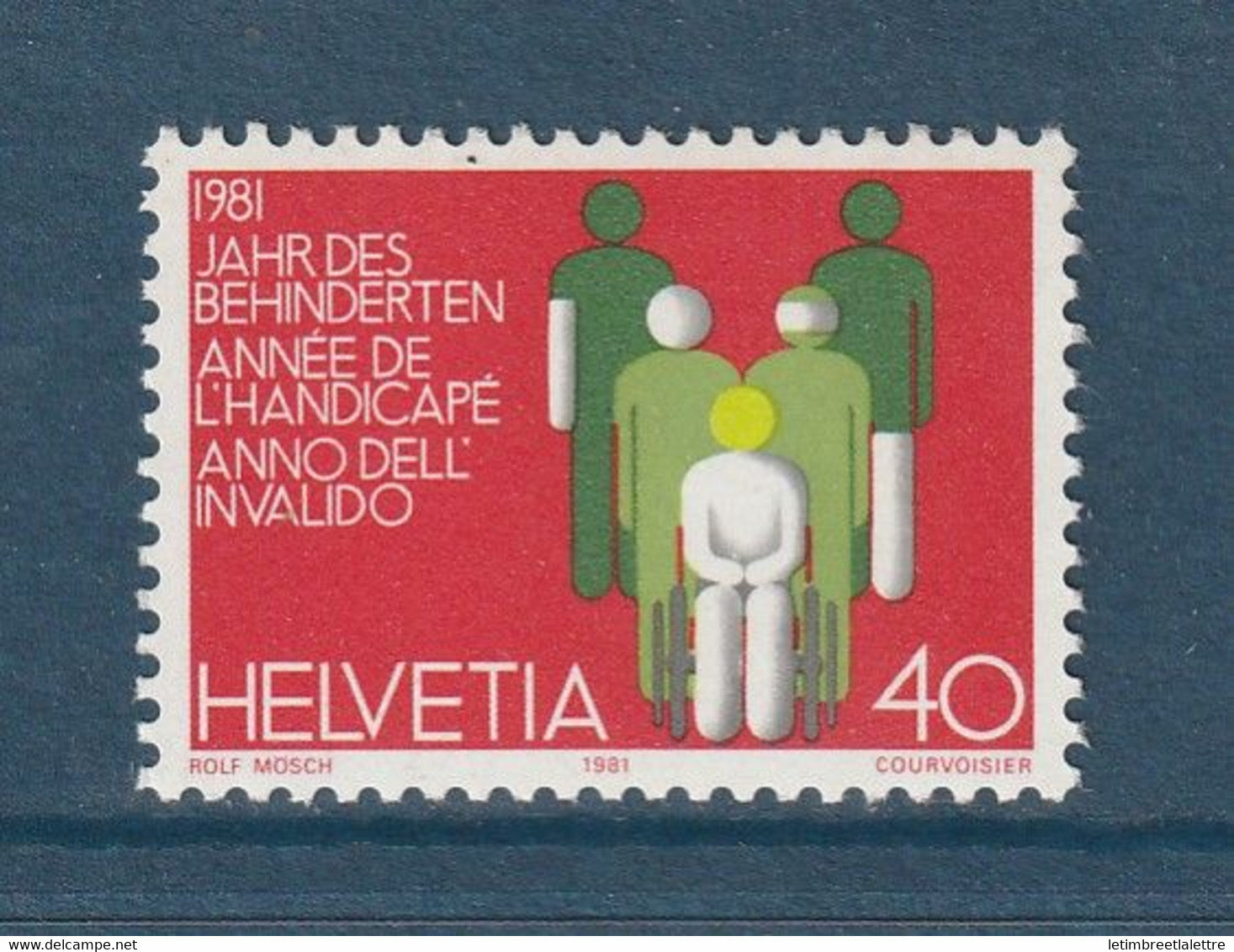 Suisse - YT n° 1122 ** - Neuf sans charnière - 1981