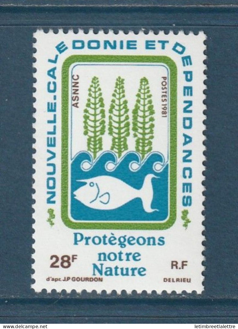 Nouvelle Calédonie - YT n° 452 ** - Neuf sans charnière - 1981
