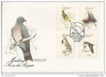 Carte maximum, Oiseaux