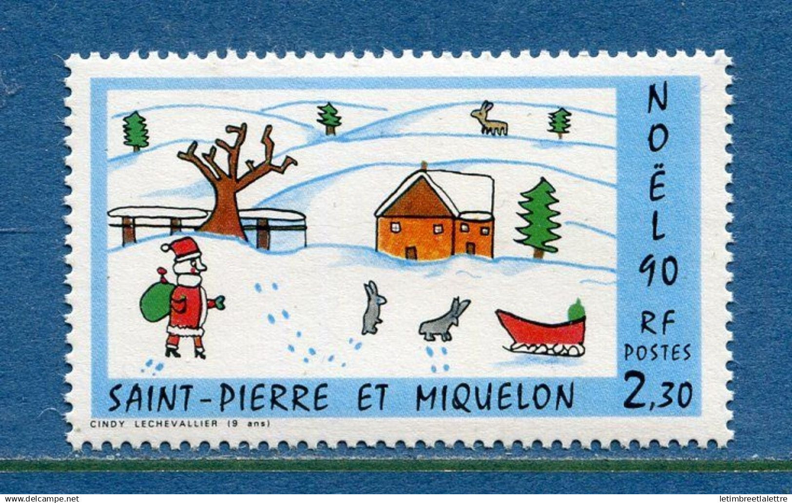 Saint Pierre et Miquelon - YT n° 533 ** - Neuf sans charnière - 1990