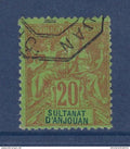 Anjouan - YT n° 7 - oblitéré - 1892