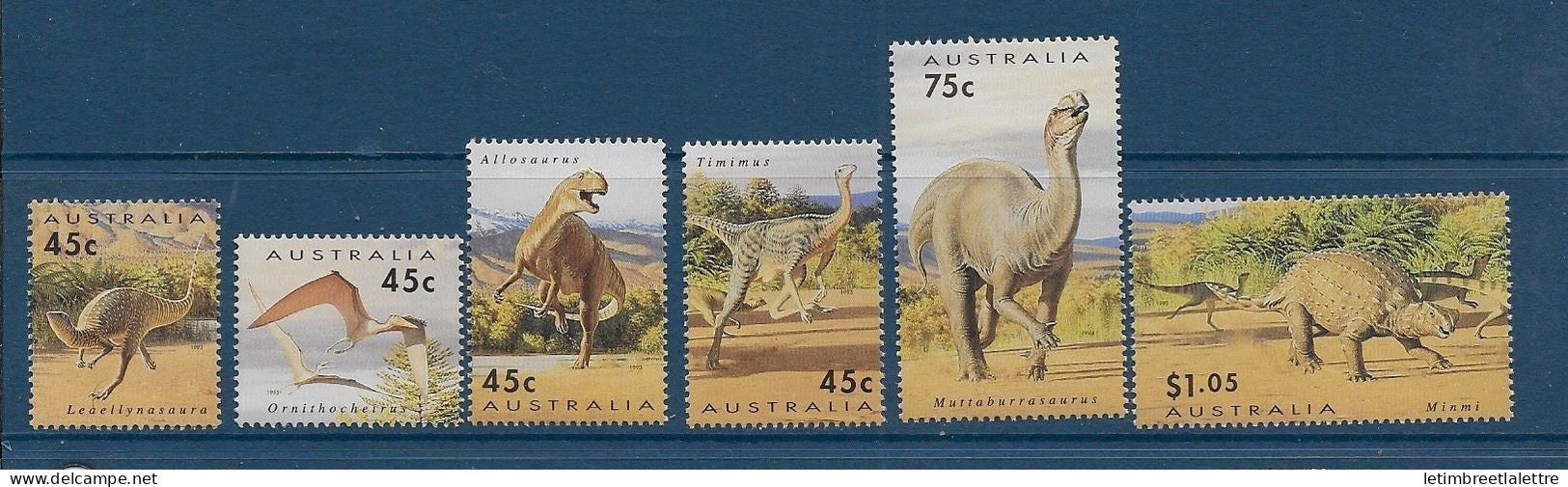 Australie - YT n° 1328 à 1333 ** - neuf sans charnière - 1993