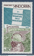 Andorre - YT n° 268 ** - Neuf sans charnière - 7e centenaire des paréages - 1978