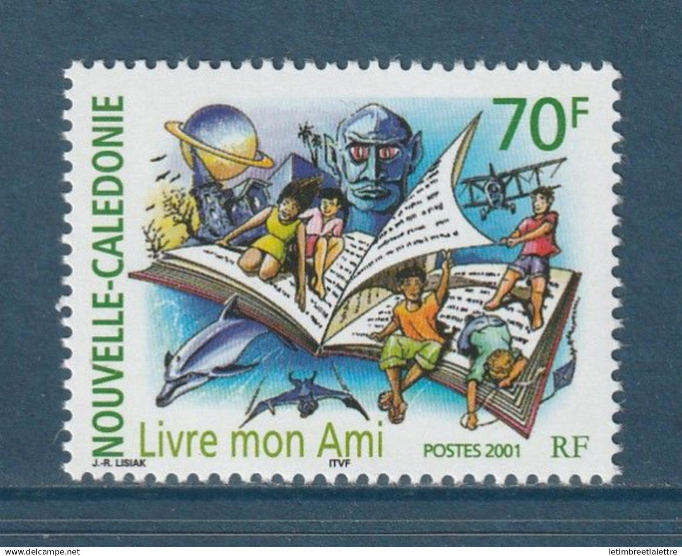 Nouvelle Calédonie - YT n° 859 ** - Neuf sans charnière - Livre mon ami - 2001