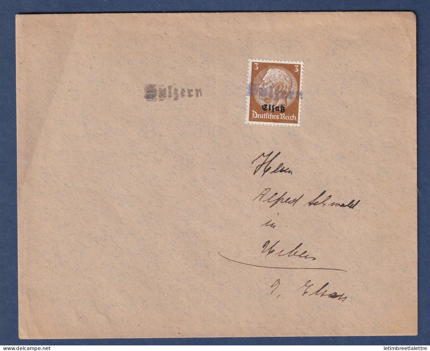 France - Allemagne - Alsace Lorraine - Seconde Guerre mondiale - Salzern