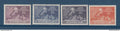 Nouvelles Hébrides - YT n° 136 à 139 ** - Neuf sans charnière - 1949 à 1950