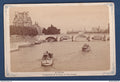 France - Carte photo Paris - Perspective de la Seine - le Pont Royal - éditeur Périer
