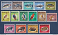 Guyana - YT Nos. 282 to 296 ** - Mint never hinged - Fish - Birds - Animals - 1968